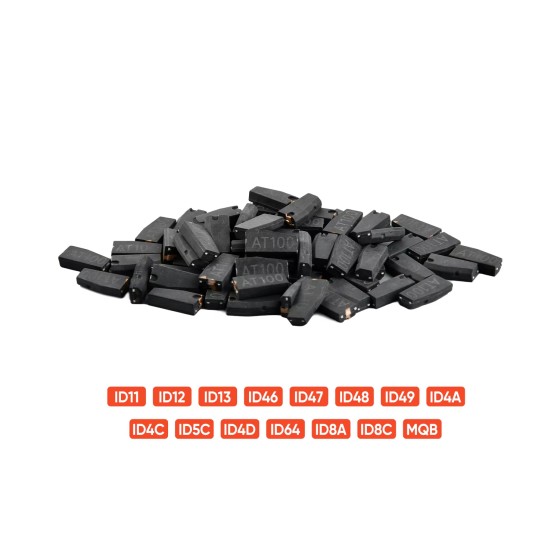 Newest Autel AT100 Universal Super Transponder Chip for XP200 XP400 XP400PRO Car Key Chip for Vehicles Autel Key Programming